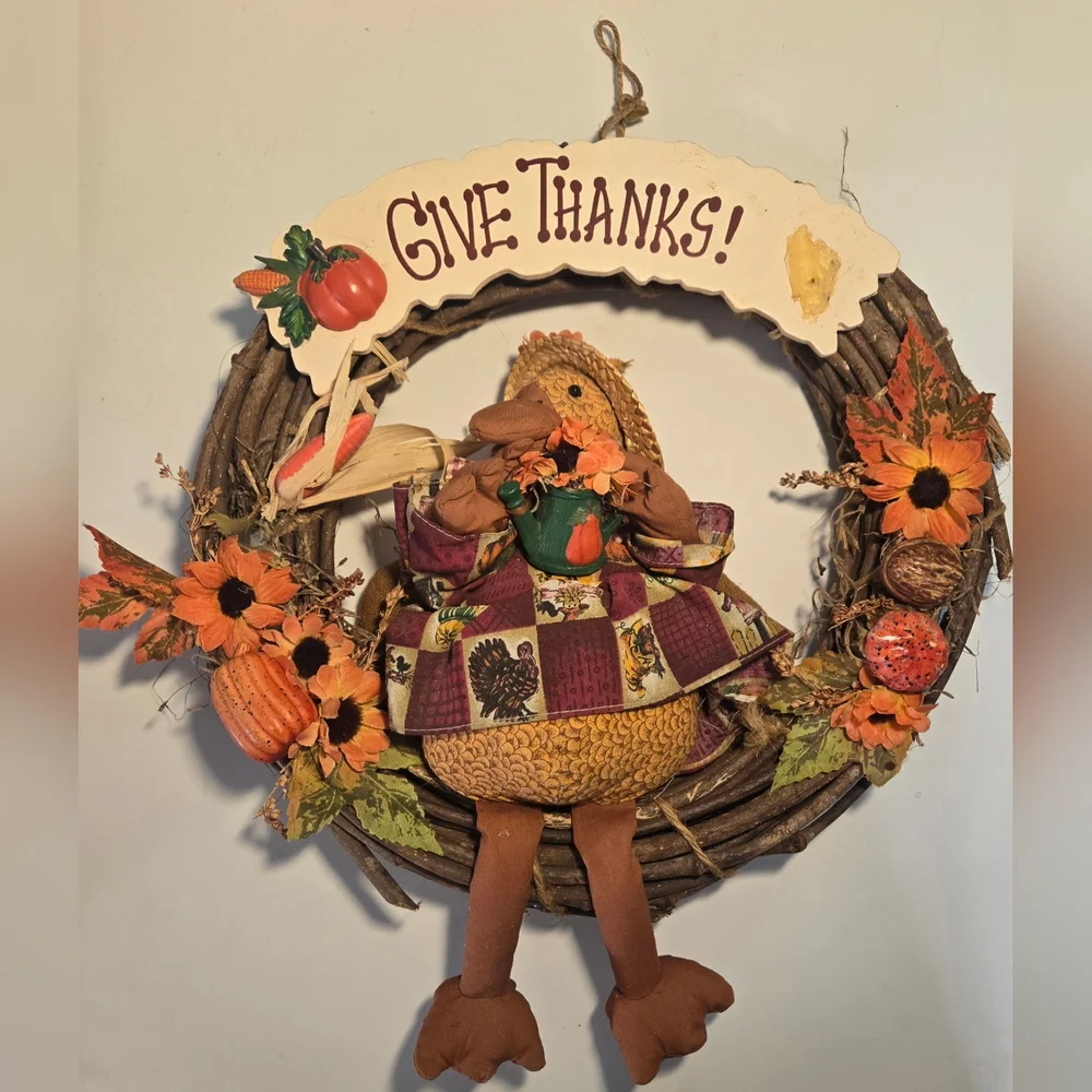 Thanksgiving Fall Wreath